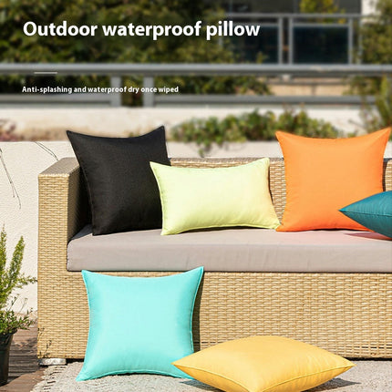 Soft Throw Pillow Covers,Waterproof Decorative Pillow Covers Square Cushion Cases for Sofa Living Room