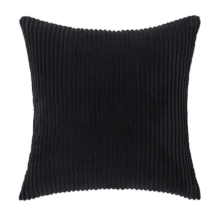 Corduroy Pillow Covers Soft Couch Pillow Covers Decorative Throw Pillowcase for Bed Livingroom-A