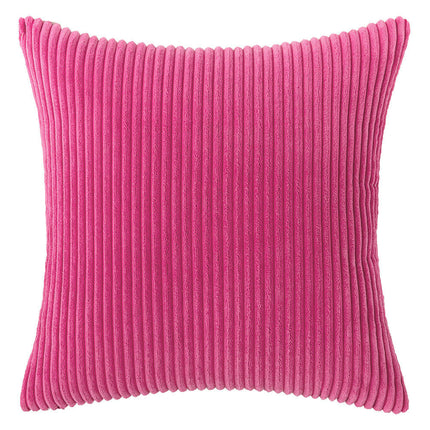 Corduroy Pillow Covers Soft Couch Pillow Covers Decorative Throw Pillowcase for Bed Livingroom-A