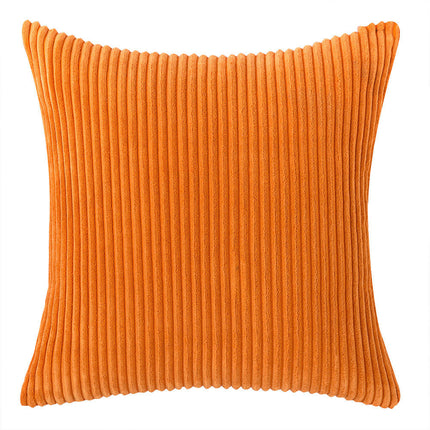 Corduroy Pillow Covers Soft Couch Pillow Covers Decorative Throw Pillowcase for Bed Livingroom-A