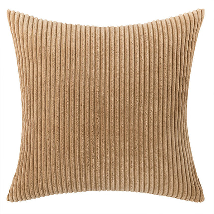 Corduroy Pillow Covers Soft Couch Pillow Covers Decorative Throw Pillowcase for Bed Livingroom-A