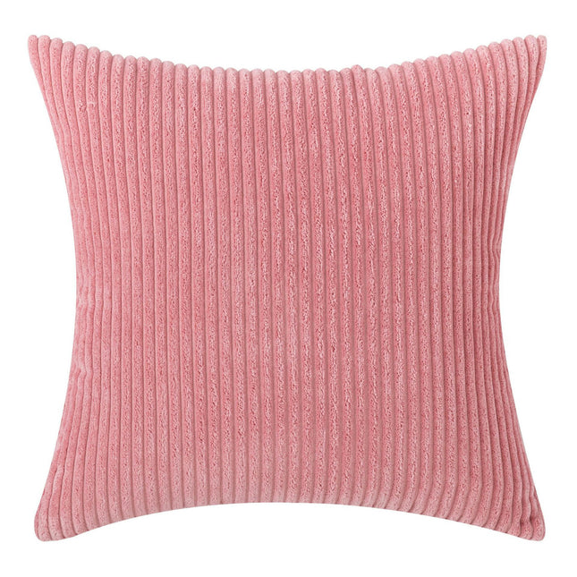 Corduroy Pillow Covers Soft Couch Pillow Covers Decorative Throw Pillowcase for Bed Livingroom-A 1