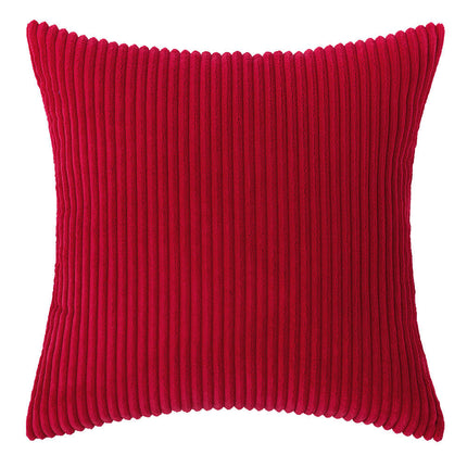 Corduroy Pillow Covers Soft Couch Pillow Covers Decorative Throw Pillowcase for Bed Livingroom-A