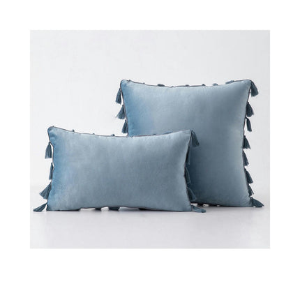 Decorative Throw Pillow Covers Set of 2,Soft Velvet Cushion Covers for Livingroom Bedroom Home Decor-B