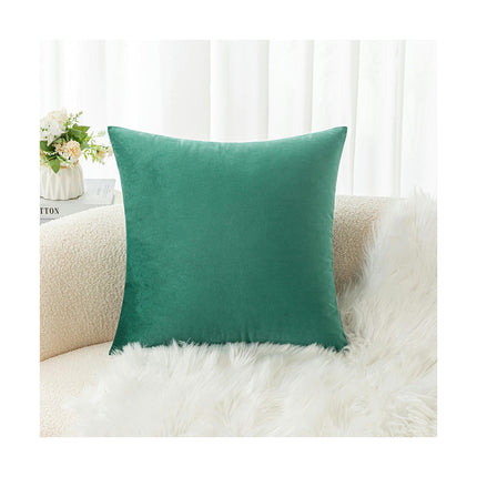 Throw Pillow Covers Decorative Velvet Pillow Covers, Soft Pillowcases for Couch Sofa Bed Living Room-A