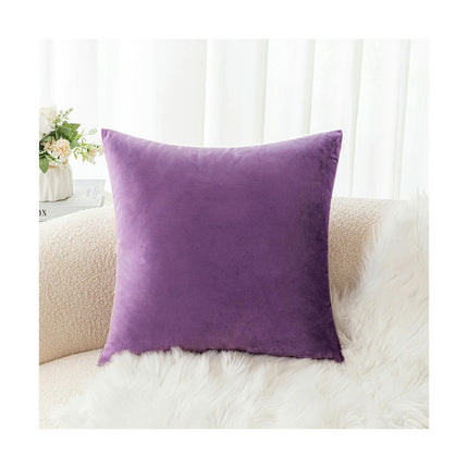 Throw Pillow Covers Decorative Velvet Pillow Covers, Soft Pillowcases for Couch Sofa Bed Living Room-A