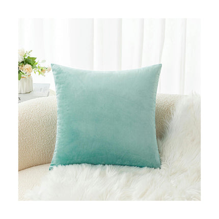 Throw Pillow Covers Decorative Velvet Pillow Covers, Soft Pillowcases for Couch Sofa Bed Living Room-A