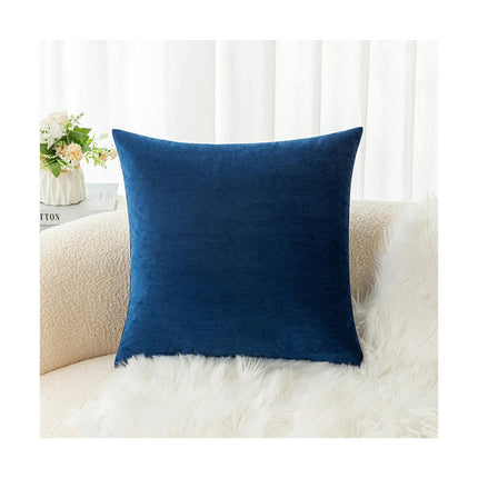 Throw Pillow Covers Decorative Velvet Pillow Covers, Soft Pillowcases for Couch Sofa Bed Living Room-A