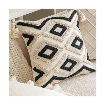 Throw Pillow Covers Decorative Woven Pillowcase Modern Square Cushion Covers for Couch Sofa Living Room