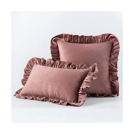 Set of 2 Velvet Pillow Covers Soft Couch Pillow Covers Decorative Throw Pillowcase for Bed Livingroom-B3