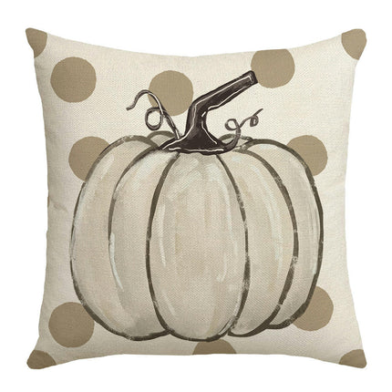 Pumpkin Throw Pillow Cover Autumn Farmhouse Cushion Case Decoration for Sofa Home Couch