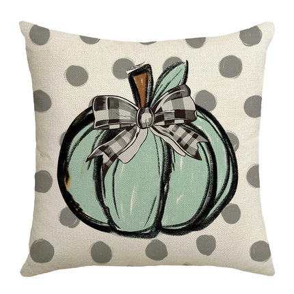 Pumpkin Pillow Covers Gnome Decorative Cushion Covers Pillow Cases for Home Bedroom Couch Decor-A