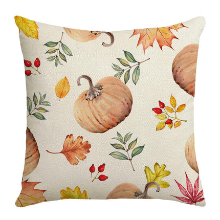 Hello Pumpkin Pillow Covers,Autumn Thanksgiving Throw Pillow Covers Decor Cushion Covers for Home