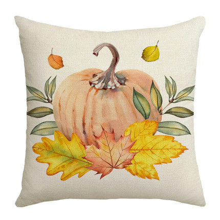 Hello Pumpkin Pillow Covers,Autumn Thanksgiving Throw Pillow Covers Decor Cushion Covers for Home