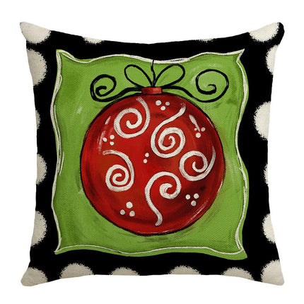 Christmas Decorative Throw Pillow Covers, Christmas Pillow Covers , Farmhouse Cushion Covers Winter Decor