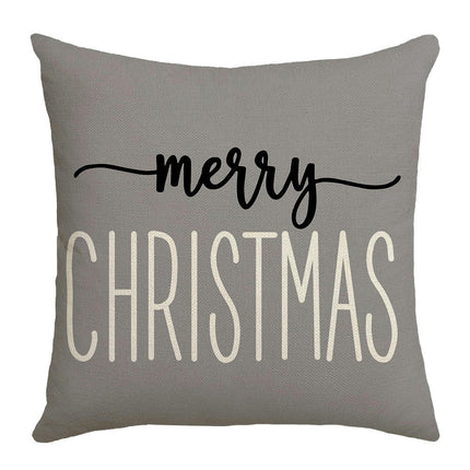 Christmas Tree Throw Pillow Covers Christmas Home Decorative Cushion Covers Pillowcases for Sofa