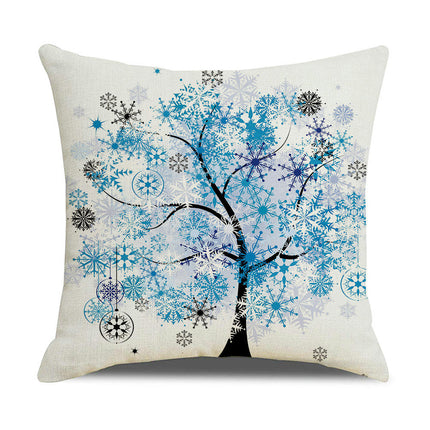 Tree Throw Pillow Covers Decorative Linen Pillow Covers Outdoor Cushion Covers Home Decor for Sofa Car