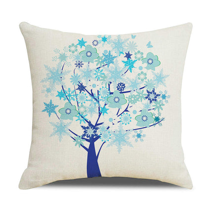 Tree Throw Pillow Covers Decorative Linen Pillow Covers Outdoor Cushion Covers Home Decor for Sofa Car