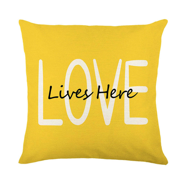 Outdoor Decorative Throw Pillowcase Flower Throw Pillow Covers for Home Couch Sofa Decor-A