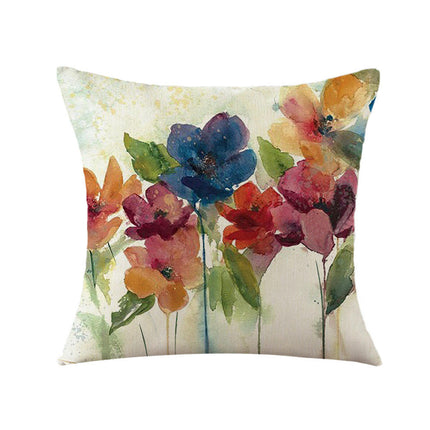 Floral Decorative Throw Pillow Covers Spring Flower Pillows Case Outdoor Cushion Covers for Sofa Home Decor