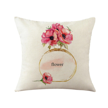 Floral Decorative Throw Pillow Covers Spring Flower Pillows Case Outdoor Cushion Covers for Sofa Home Decor