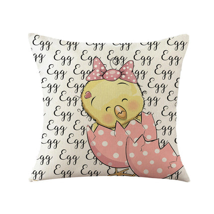 Pillow Cases Cartoon Bunny Decorative Throw Pillow Covers Outdoor Cushion Covers for Home Sofa Decor