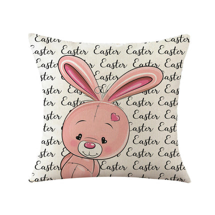 Pillow Cases Cartoon Bunny Decorative Throw Pillow Covers Outdoor Cushion Covers for Home Sofa Decor