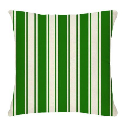 St. Patrick's Day Decorative Linen Throw Pillow Covers Square Soft Cushion Covers for Sofa