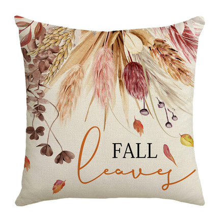 Thanksgiving Fall Throw Pillow Covers Hello Pumpkin Throw Pillows Case Cushion Covers Decor for Home