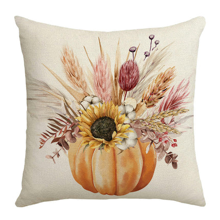 Thanksgiving Fall Throw Pillow Covers Hello Pumpkin Throw Pillows Case Cushion Covers Decor for Home