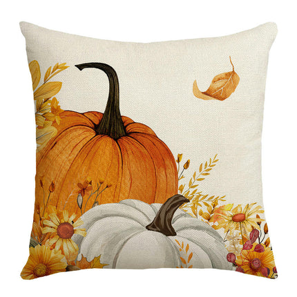 Fall Throw Pillow Covers Pumpkin Pillow Covers Sunflower Cushion Covers Outdoor Sofa Home Decorations