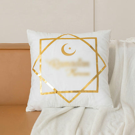 Decorative Throw Pillow Covers Star Moon Throw Pillow Cases Cushion Case Covers for Sofa