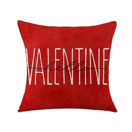 Valentine's Day Throw Pillow Covers Cushion Covers for Couch Sofa Home Decor Outdoor Pillows Covers