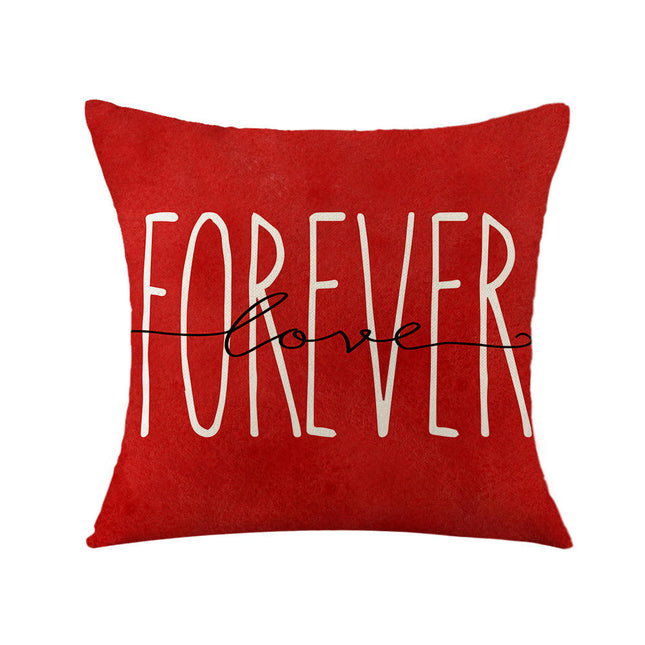 Valentine's Day Throw Pillow Covers Cushion Covers for Couch Sofa Home Decor Outdoor Pillows Covers