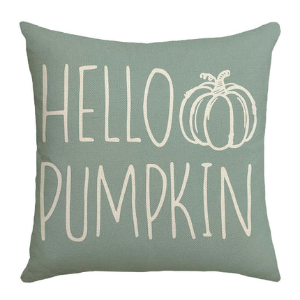 Thanksgiving Throw Pillow Covers Pumpkin Maple Leaf Throw Pillows Case Fall Cushion Covers Decor