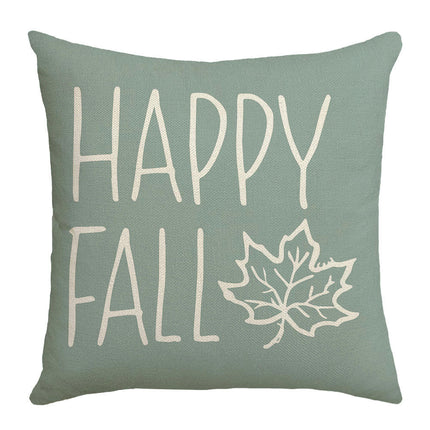 Thanksgiving Throw Pillow Covers Pumpkin Maple Leaf Throw Pillows Case Fall Cushion Covers Decor