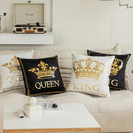 Queen Throw Pillow Covers Soft Pillow Cases Cushion Covers For Sofa Couch Chair