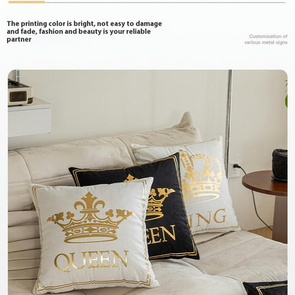 Queen Throw Pillow Covers Soft Pillow Cases Cushion Covers For Sofa Couch Chair