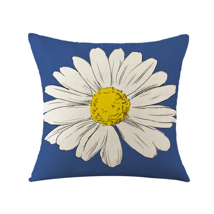 Spring Pillow Covers Daisy Couch Pillow Cases Farmhouse Throw Pillows Spring Decor for Outdoor