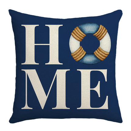 Throw Pillow Covers Summer Beach Ocean Decorative Outdoor Pillow Covers Nautical Pillow case for Home