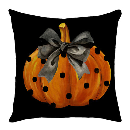 Halloween Decorations Pillow Covers Ghost Throw Pillow Covers Pumpkin Cushion Covers for Sofa