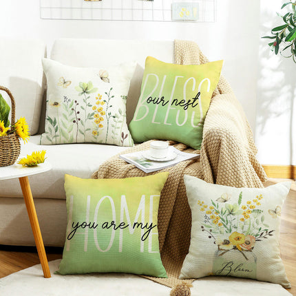 Farmhouse Decor Pillow Covers Vase Decorative Throw Pillow Covers Home Pillowcase Pillow Case for Home