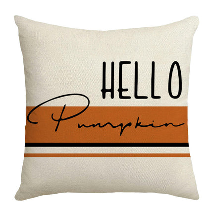 Pumpkin Pillow Covers Thanksgiving Decor Autumn Cushion Covers Outdoor Throw Pillow Covers