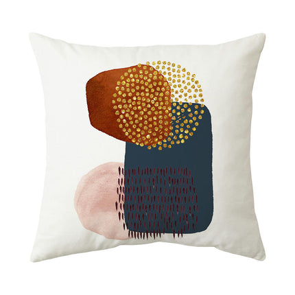 Abstract Art Decorative Throw Pillow Covers Modern Boho Geometric Cushion Covers for Sofa Decor