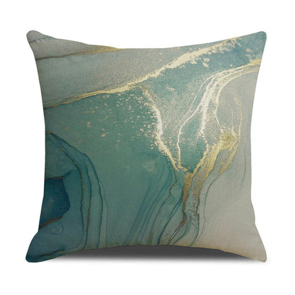 Modern marble texture Throw Pillow Covers Gold Pillow Covers,Decorative Cushion Covers for Sofa