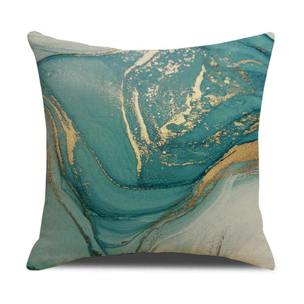 Modern marble texture Throw Pillow Covers Gold Pillow Covers,Decorative Cushion Covers for Sofa