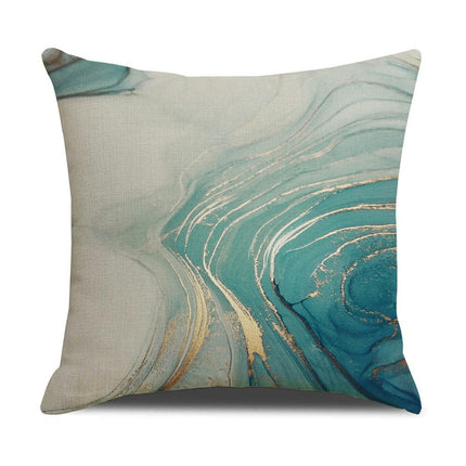 Modern marble texture Throw Pillow Covers Gold Pillow Covers,Decorative Cushion Covers for Sofa