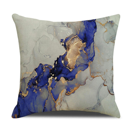 Modern marble texture Throw Pillow Covers Gold Pillow Covers,Decorative Cushion Covers for Sofa