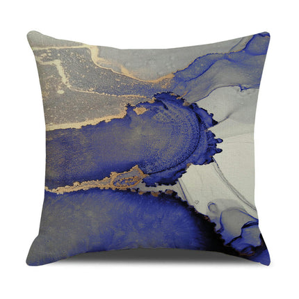 Modern marble texture Throw Pillow Covers Gold Pillow Covers,Decorative Cushion Covers for Sofa