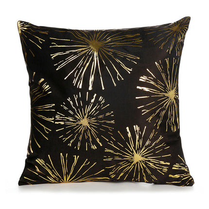 Home Decorative Throw Pillow Covers Gold Pillow Covers Geometric Square Cushion Covers For Sofa